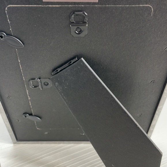 Shabby chic new picture frame, weathered wood and metal look, 4 by 6 inches - Picture 6 of 6